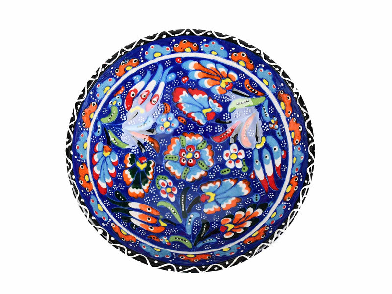 15 cm Turkish Bowls Flower Collection Blue Ceramic Sydney Grand Bazaar 22 