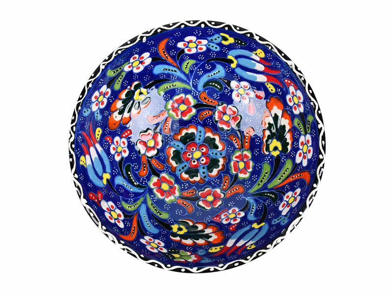 15 cm Turkish Bowls Flower Collection Blue Ceramic Sydney Grand Bazaar 2 
