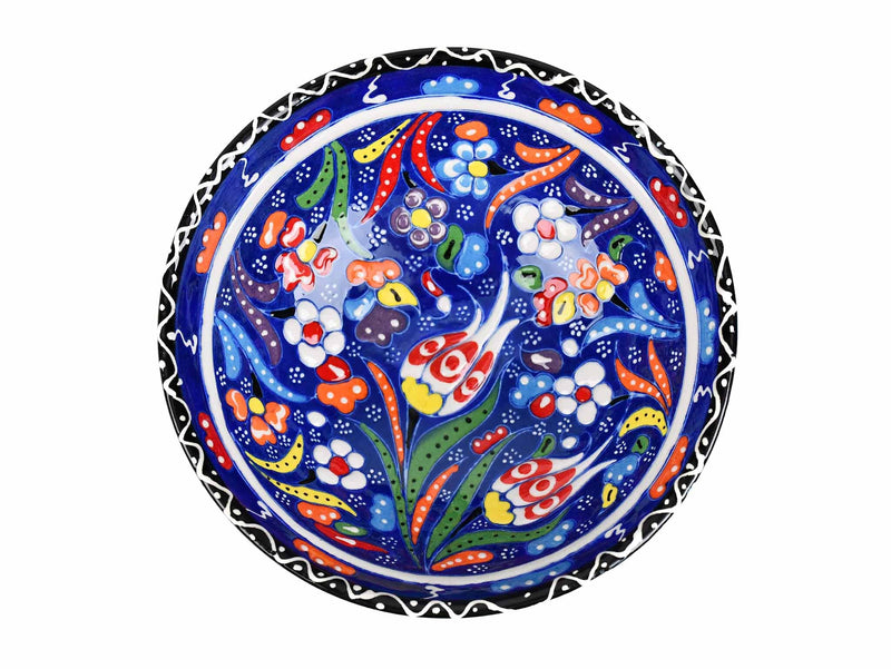 15 cm Turkish Bowls Flower Collection Blue Ceramic Sydney Grand Bazaar 26 