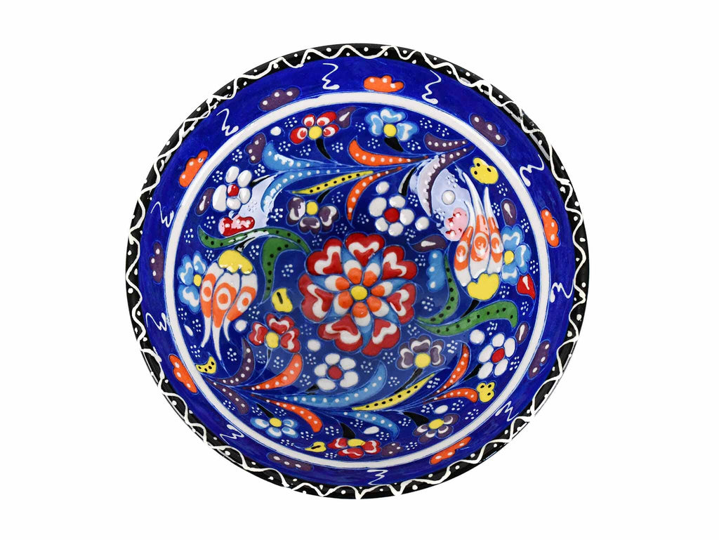 15 cm Turkish Bowls Flower Collection Blue Ceramic Sydney Grand Bazaar 1 