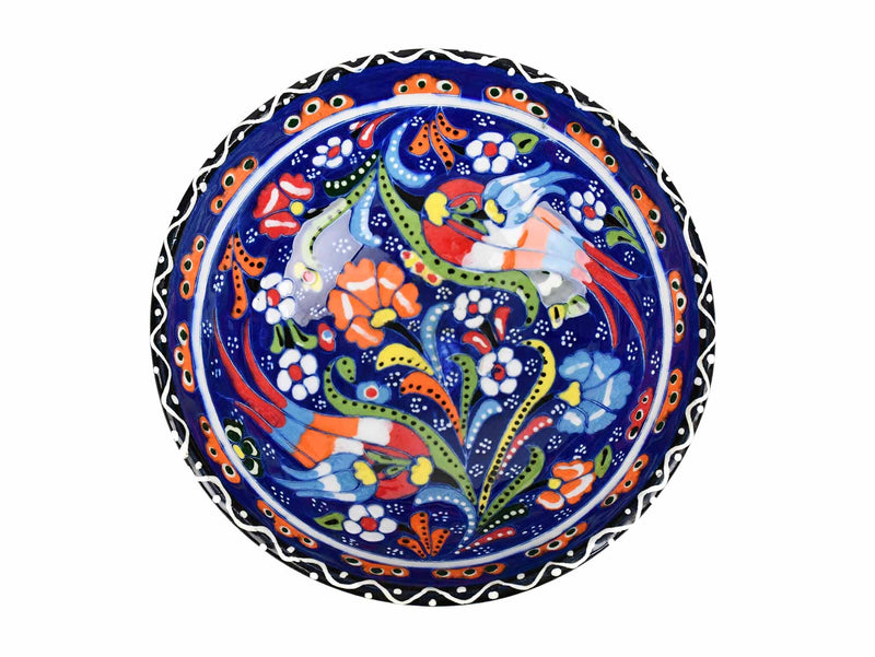 15 cm Turkish Bowls Flower Collection Blue Ceramic Sydney Grand Bazaar 10 