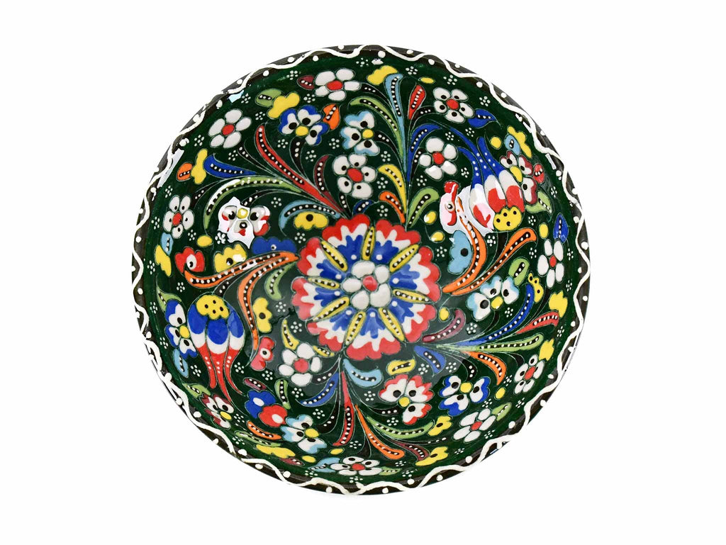 15 cm Turkish Bowls Flower Collection Green Ceramic Sydney Grand Bazaar 1 