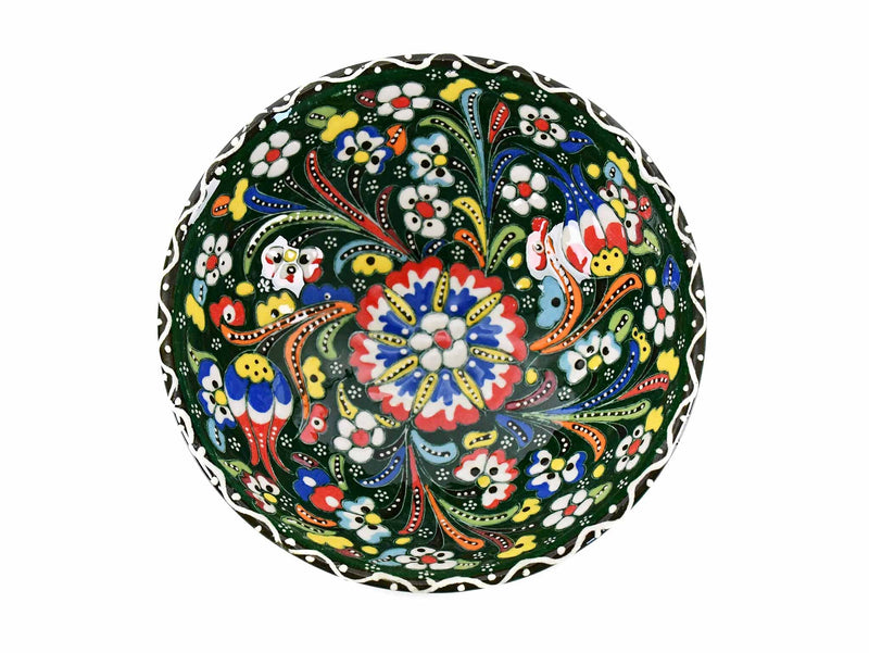 15 cm Turkish Bowls Flower Collection Green Ceramic Sydney Grand Bazaar 1 