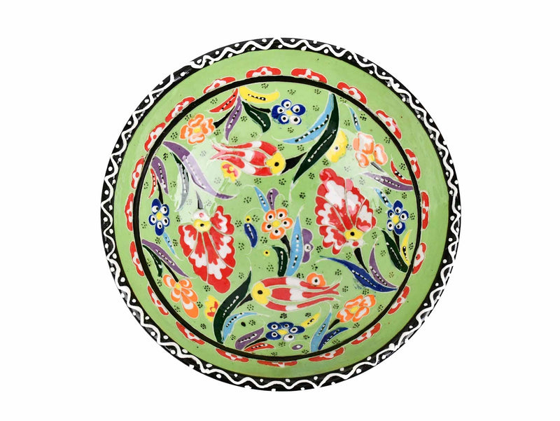 15 cm Turkish Bowls Flower Collection Light Green Ceramic Sydney Grand Bazaar 5 