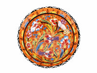15 cm Turkish Bowls Flower Collection Orange Ceramic Sydney Grand Bazaar 11 