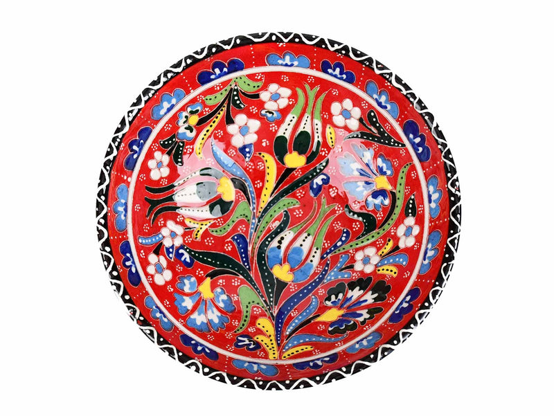 15 cm Turkish Bowls Flower Collection Red Ceramic Sydney Grand Bazaar 2 