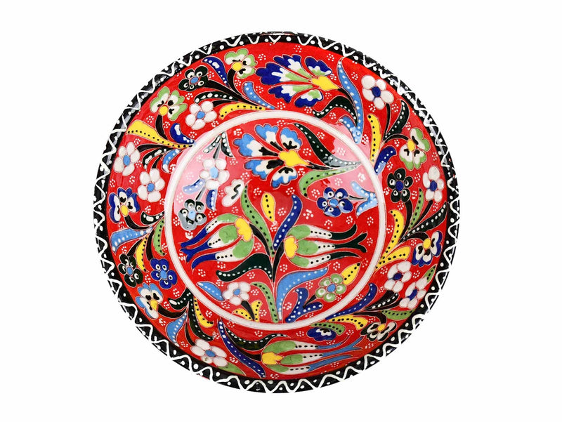 15 cm Turkish Bowls Flower Collection Red Ceramic Sydney Grand Bazaar 15 