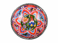15 cm Turkish Bowls Flower Collection Red Ceramic Sydney Grand Bazaar 19 