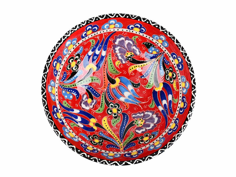 15 cm Turkish Bowls Flower Collection Red Ceramic Sydney Grand Bazaar 8 