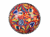 15 cm Turkish Bowls Flower Collection Red Ceramic Sydney Grand Bazaar 20 