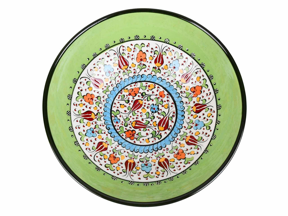 25 cm Turkish Bowls Millennium Collection Light Green Ceramic Sydney Grand Bazaar 1 