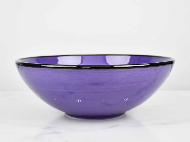 25 cm Turkish Bowls Millennium Collection Purple Ceramic Sydney Grand Bazaar 