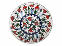 25 cm Turkish Ceramic Bowl Iznik Collection Carnation Ceramic Sydney Grand Bazaar 2 