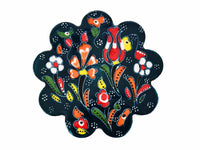 Turkish Coasters Flower Collection Green