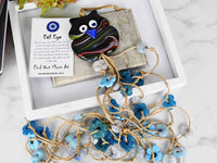 Evil Eye Wall Hanging Owl Flower Beads Long Tassel Evil Eye Sydney Grand Bazaar 