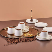 Turkish Coffee Cup Saturn Set of 6