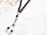 Tasbih purple maroon