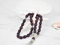 Tasbih purple maroon