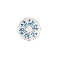 Turkish Coffee Cup Iznik Gold Handle Set of 6