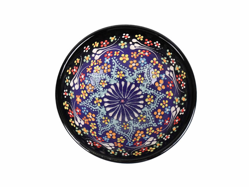 10 cm Turkish Bowls Dantel Collection Black Ceramic Sydney Grand Bazaar 13 
