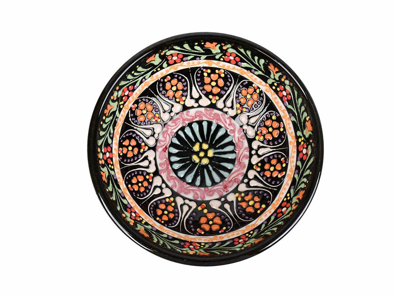 10 cm Turkish Bowls Dantel Collection Black Ceramic Sydney Grand Bazaar 1 