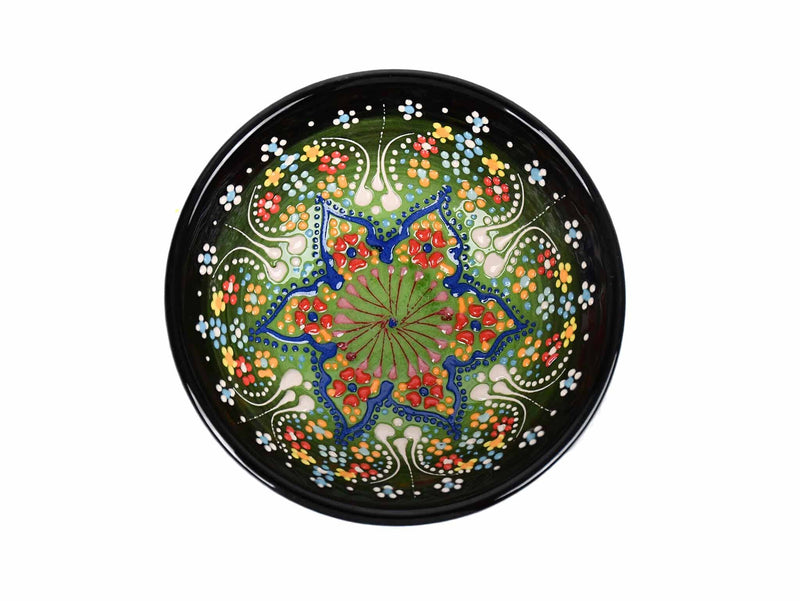 10 cm Turkish Bowls Dantel Collection Black Ceramic Sydney Grand Bazaar 6 