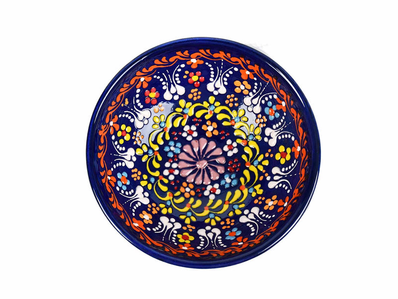 10 cm Turkish Bowls Dantel Collection Blue Ceramic Sydney Grand Bazaar 7 