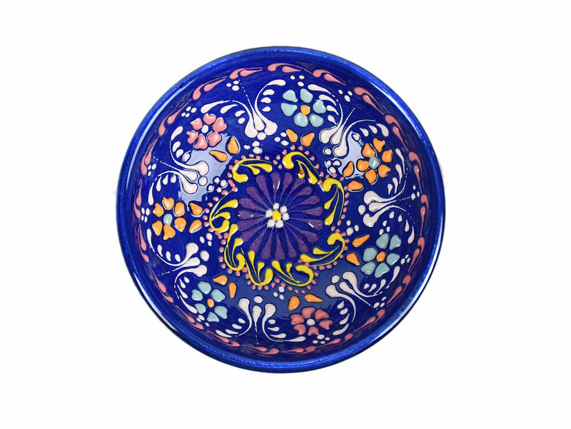 10 cm Turkish Bowls Dantel Collection Blue Ceramic Sydney Grand Bazaar 17 