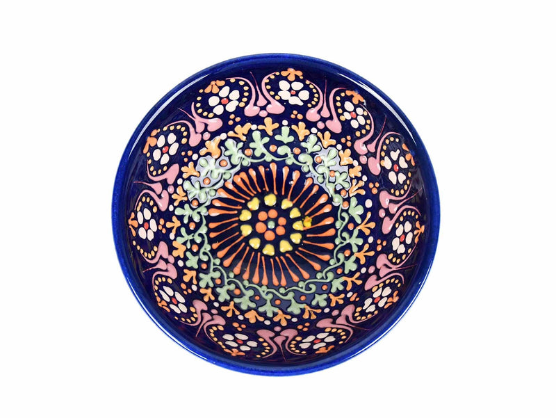 10 cm Turkish Bowls Dantel Collection Blue Ceramic Sydney Grand Bazaar 1 