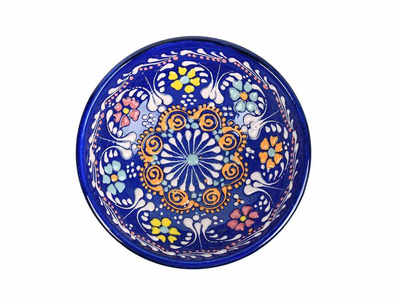 10 cm Turkish Bowls Dantel Collection Blue Ceramic Sydney Grand Bazaar 15 