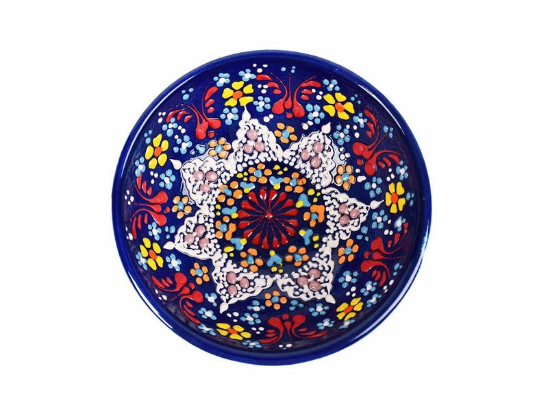 10 cm Turkish Bowls Dantel Collection Blue Ceramic Sydney Grand Bazaar 11 