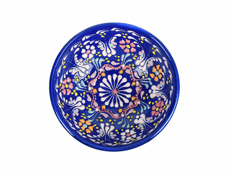 10 cm Turkish Bowls Dantel Collection Blue Ceramic Sydney Grand Bazaar 16 