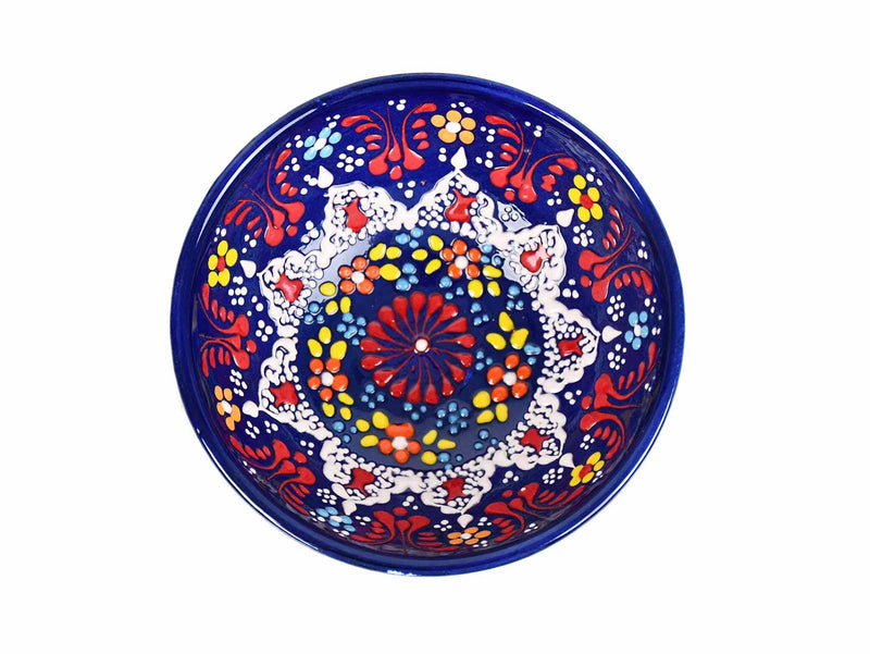 10 cm Turkish Bowls Dantel Collection Blue Ceramic Sydney Grand Bazaar 5 