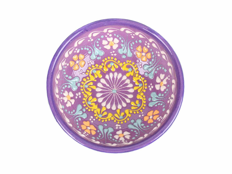 10 cm Turkish Bowls Dantel Collection Purple Ceramic Sydney Grand Bazaar 9 