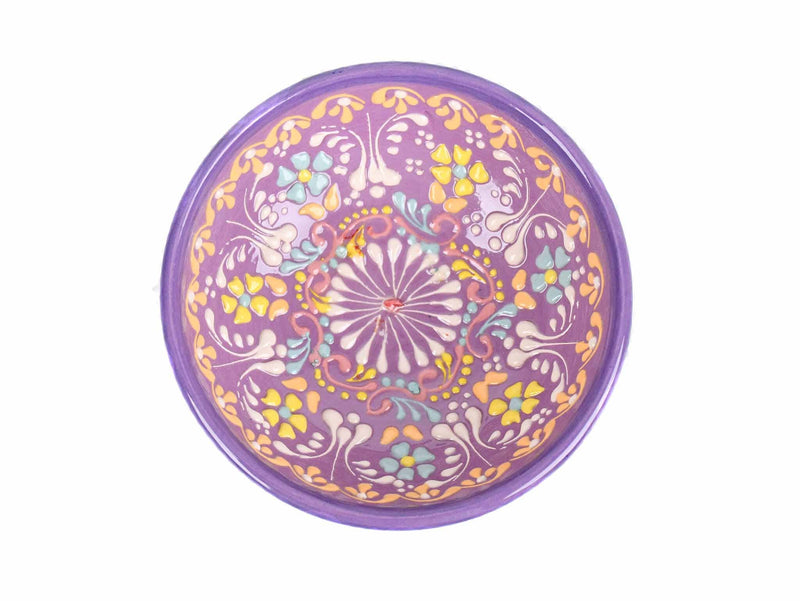 10 cm Turkish Bowls Dantel Collection Purple Ceramic Sydney Grand Bazaar 12 