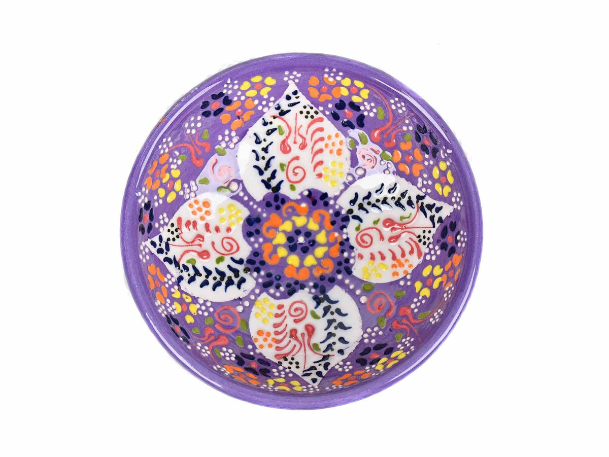 10 cm Turkish Bowls Dantel Collection Purple Ceramic Sydney Grand Bazaar 6 