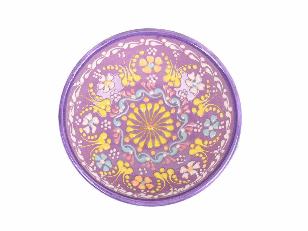 10 cm Turkish Bowls Dantel Collection Purple Ceramic Sydney Grand Bazaar 8 