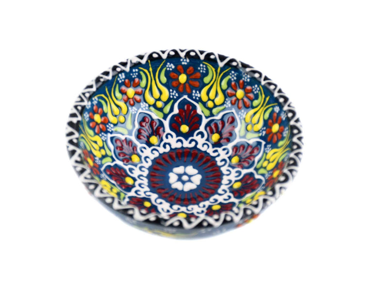 10 cm Turkish Bowls Dantel Collection Teal Green Ceramic Sydney Grand Bazaar 12 