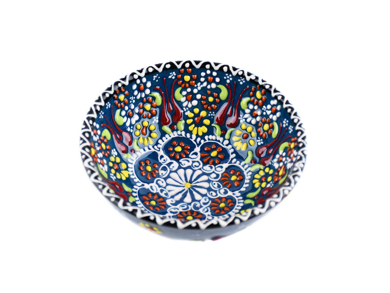 10 cm Turkish Bowls Dantel Collection Teal Green Ceramic Sydney Grand Bazaar 15 