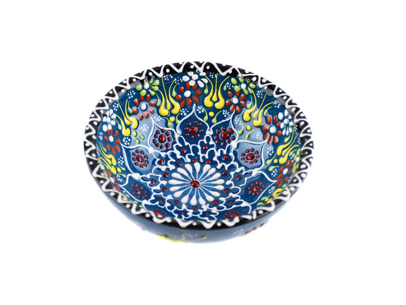 10 cm Turkish Bowls Dantel Collection Teal Green Ceramic Sydney Grand Bazaar 1 