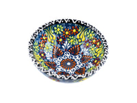 10 cm Turkish Bowls Dantel Collection Teal Green Ceramic Sydney Grand Bazaar 14 