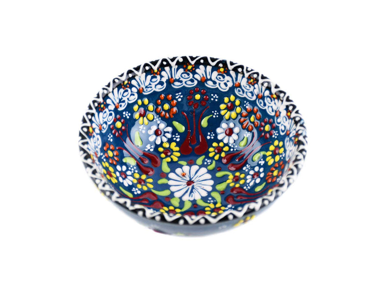 10 cm Turkish Bowls Dantel Collection Teal Green Ceramic Sydney Grand Bazaar 16 
