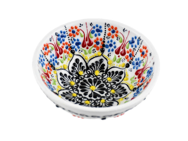 10 cm Turkish Bowls Dantel Collection White Ceramic Sydney Grand Bazaar 3 