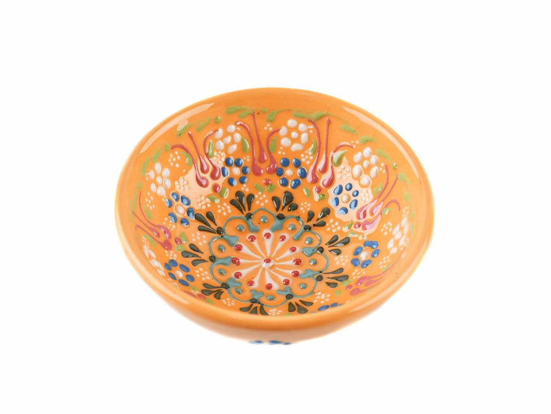 10 cm Turkish Bowls Dantel Collection Yellow Ceramic Sydney Grand Bazaar 4 
