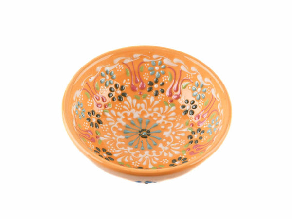 10 cm Turkish Bowls Dantel Collection Yellow Ceramic Sydney Grand Bazaar 6 