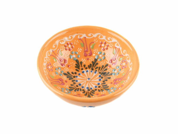 10 cm Turkish Bowls Dantel Collection Yellow Ceramic Sydney Grand Bazaar 2 