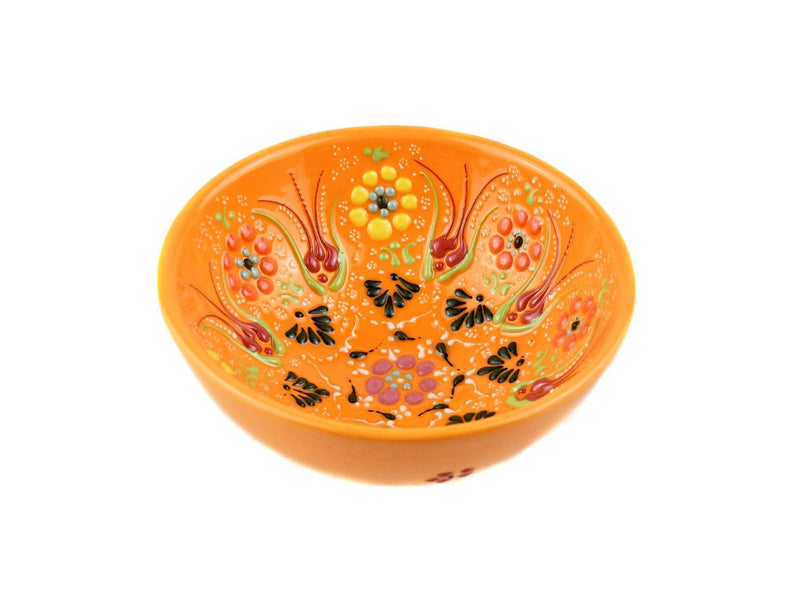10 cm Turkish Bowls Dantel Collection Yellow Ceramic Sydney Grand Bazaar 13 