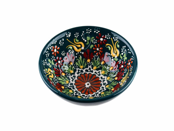 10 cm Turkish Bowls Dantel New Collection Green Ceramic Sydney Grand Bazaar 4 