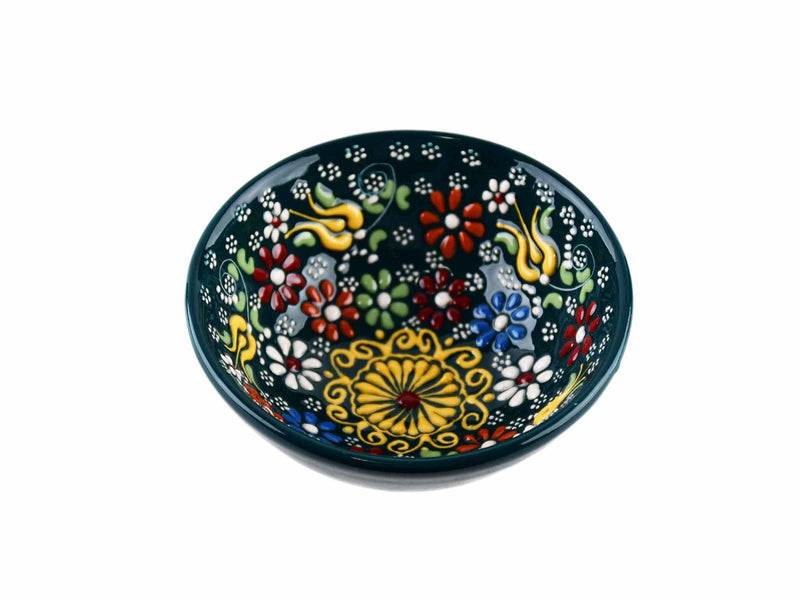10 cm Turkish Bowls Dantel New Collection Green Ceramic Sydney Grand Bazaar 2 
