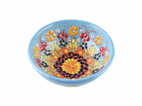 10 cm Turkish Bowls Dantel New Collection Light Blue Ceramic Sydney Grand Bazaar 8 